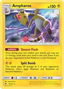 Ampharos — Deck Exclusives — Pokemon