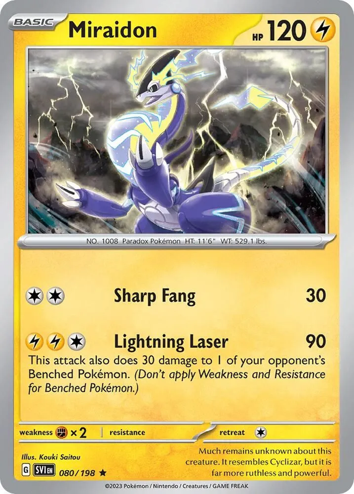 Miraidon — Deck Exclusives — Pokémon