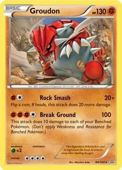 Groudon — Deck Exclusives — Pokemon