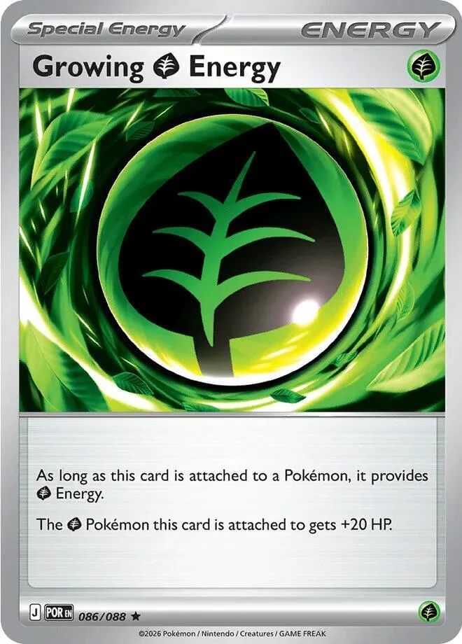 Growing Grass Energy — Deck Exclusives — Pokemon