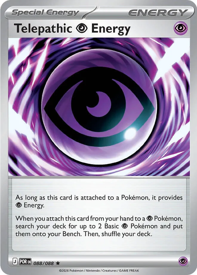 Telepathic Psychic Energy — Deck Exclusives — Pokemon