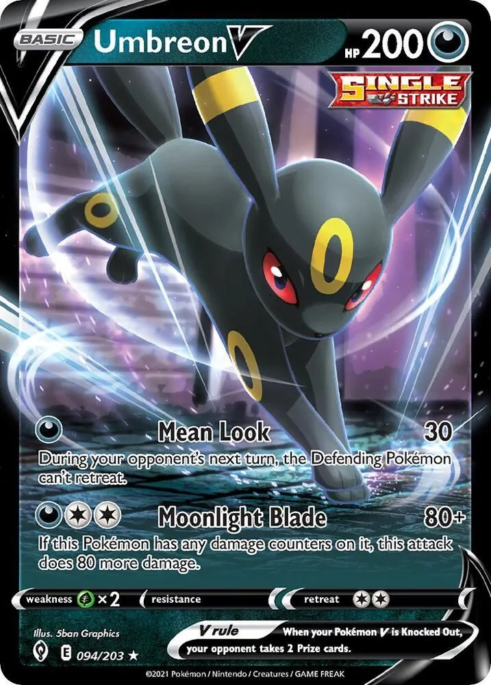 Umbreon V — Deck Exclusives — Pokemon