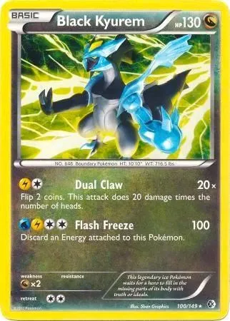 Black Kyurem — Deck Exclusives — Pokemon