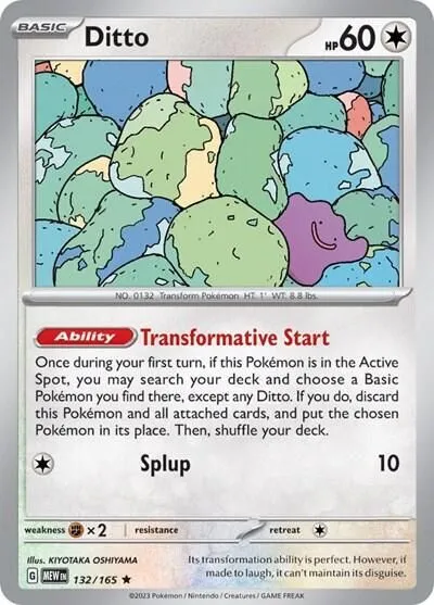 Ditto — Deck Exclusives — Pokemon