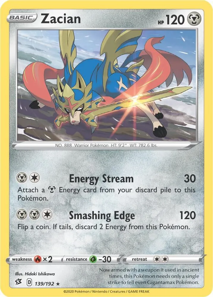 Zacian — Deck Exclusives — Pokemon