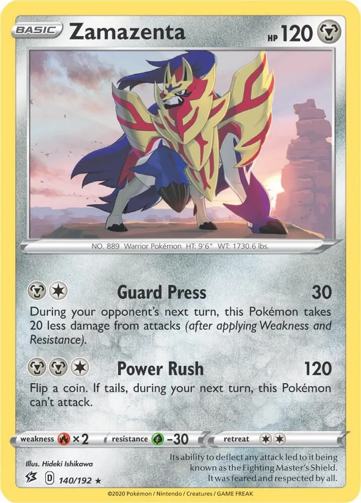 Zamazenta — Deck Exclusives — Pokemon