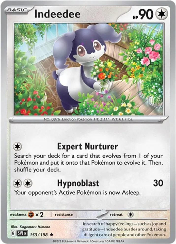 Indeedee — Deck Exclusives — Pokemon