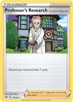 Recherches Professorales - Professeur Euphorbe — Deck Exclusives — Pokémon