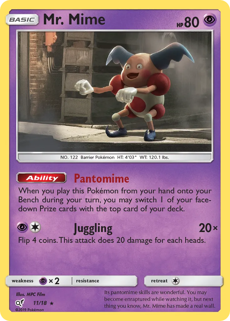 Mr. Mime — Detective Pikachu — Pokemon