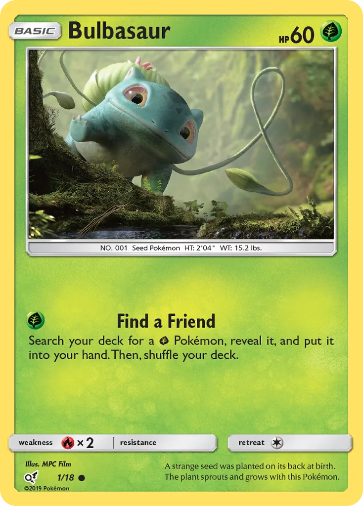 Bulbasaur — Detective Pikachu — Pokemon