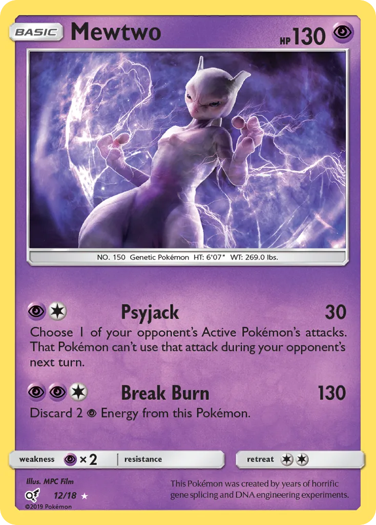 Mewtwo — Detective Pikachu — Pokémon