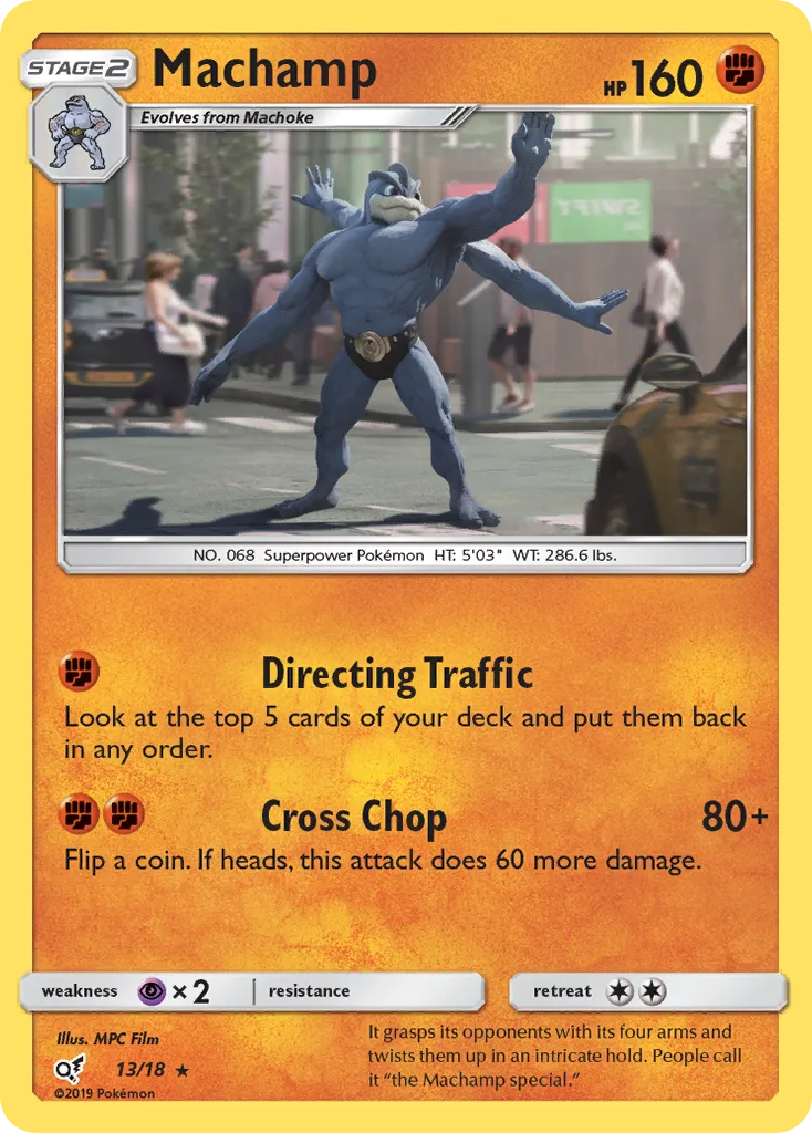 Machamp — Detective Pikachu — Pokémon