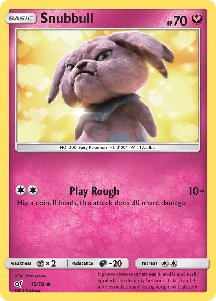 Snubbull — Detective Pikachu — Pokémon