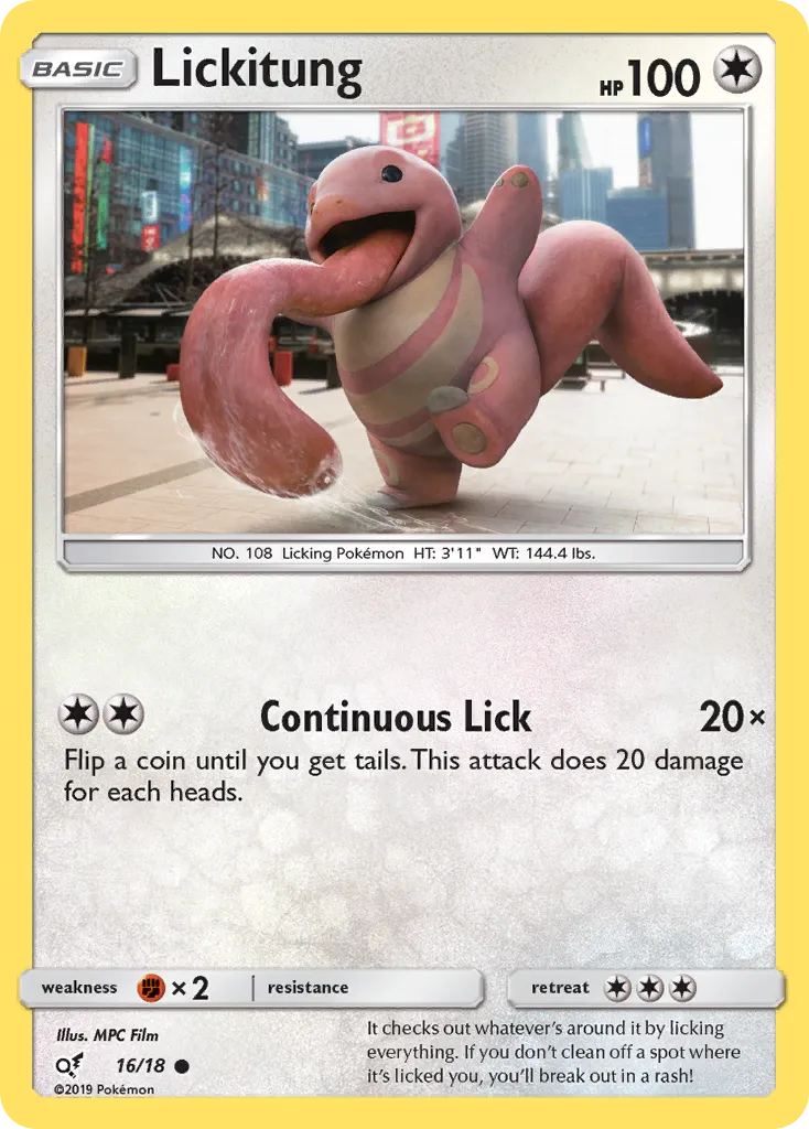 Lickitung — Detective Pikachu — Pokémon