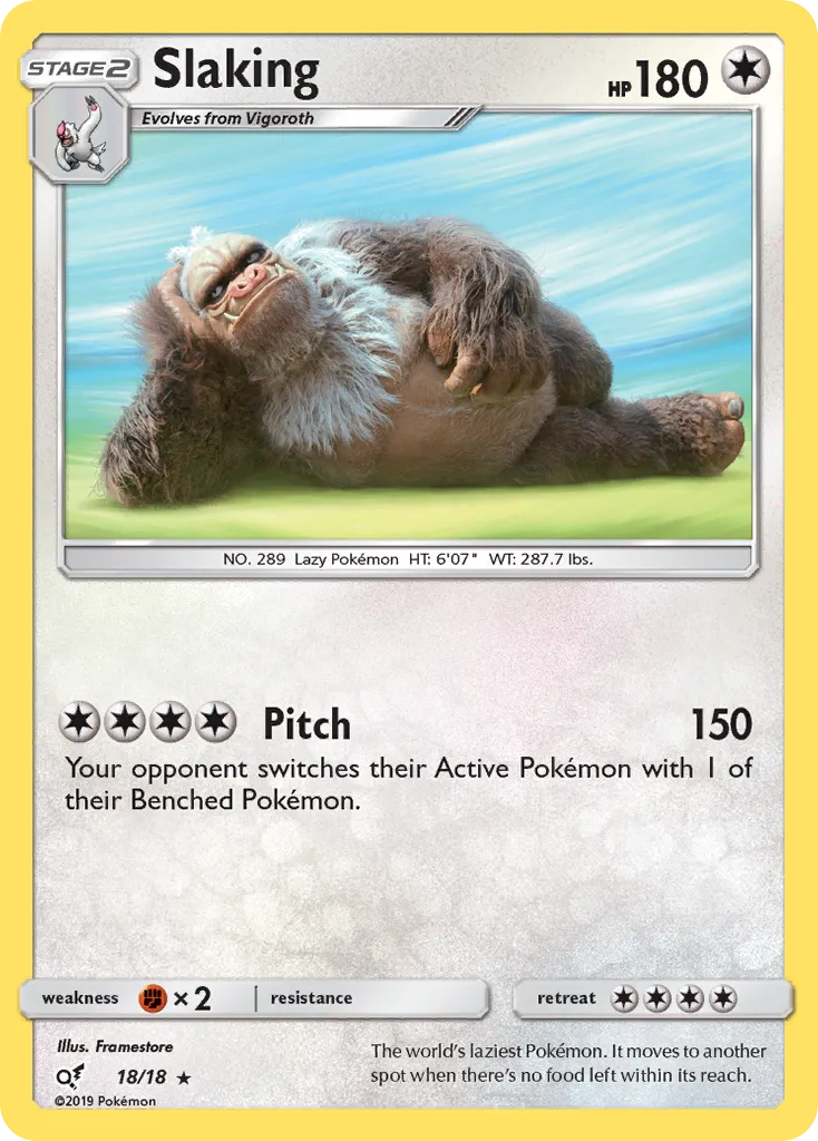 Slaking — Detective Pikachu — Pokemon