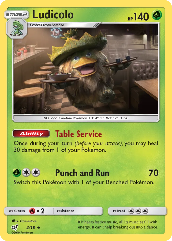 Ludicolo — Detective Pikachu — Pokemon