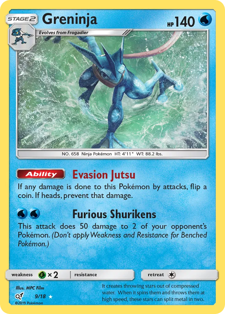 Greninja — Detective Pikachu — Pokemon