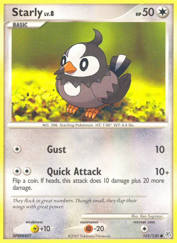 Etourmi Lv.8 — Diamond and Pearl — Pokémon