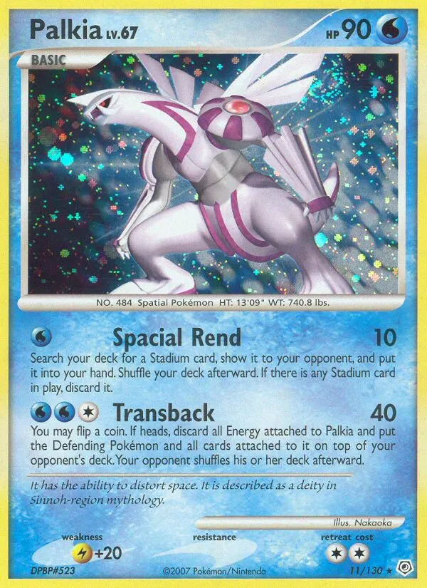 Palkia — Diamond and Pearl — Pokemon