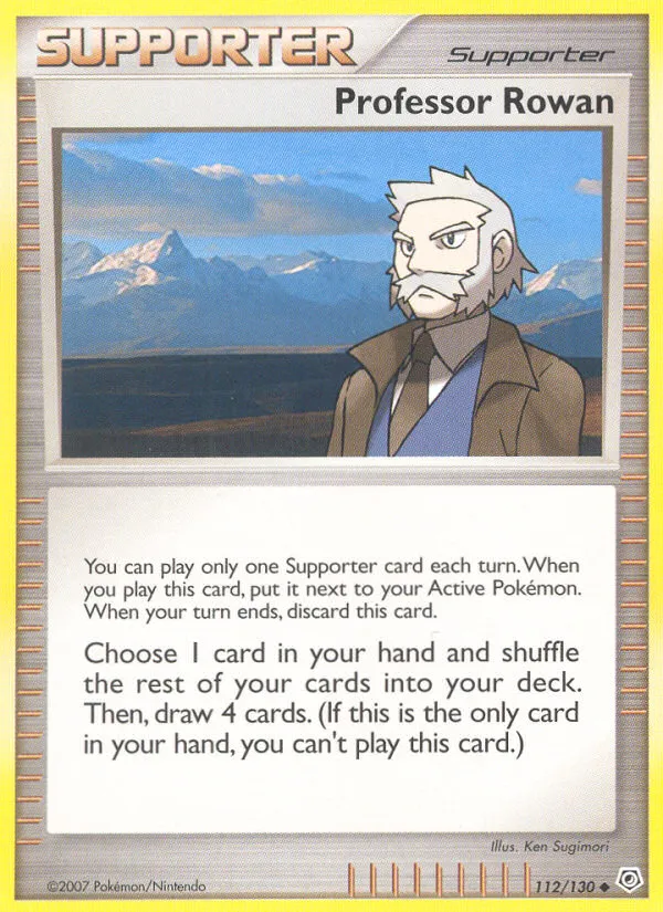 Prof. Sorbier — Diamond and Pearl — Pokémon