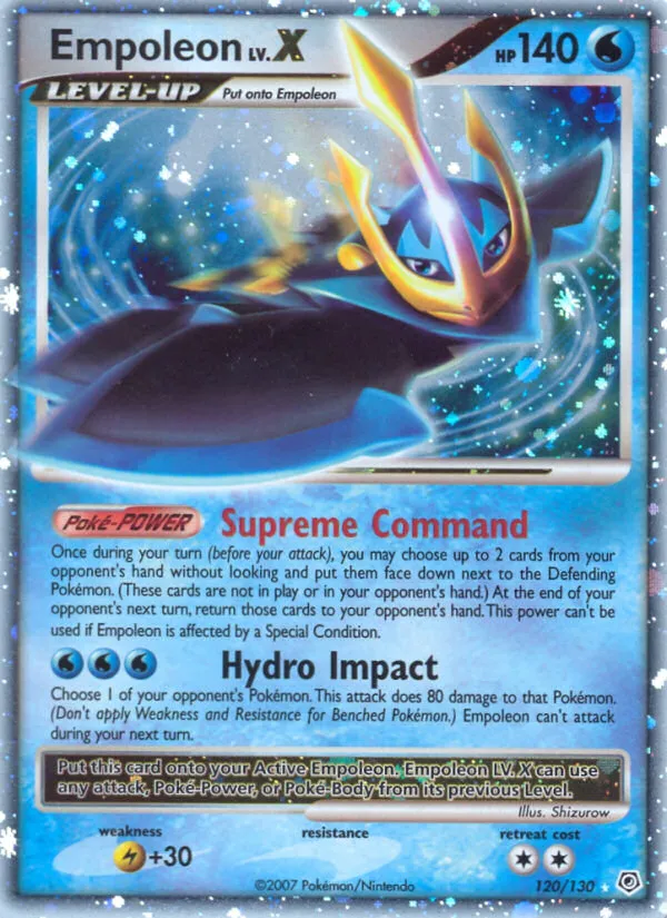 Pingoléon LV.X — Diamond and Pearl — Pokemon