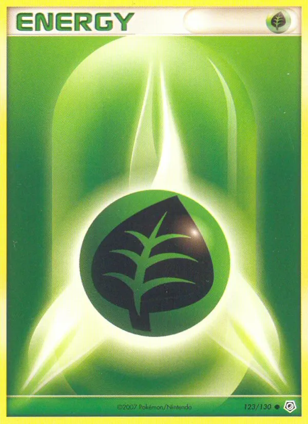 Grass Energy — Diamond and Pearl — Pokemon