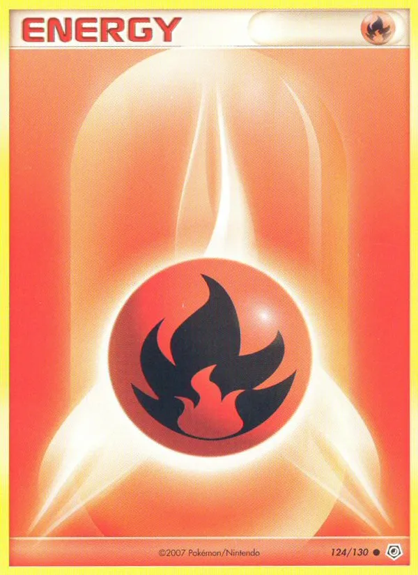 Énergie Feu — Diamond and Pearl — Pokémon