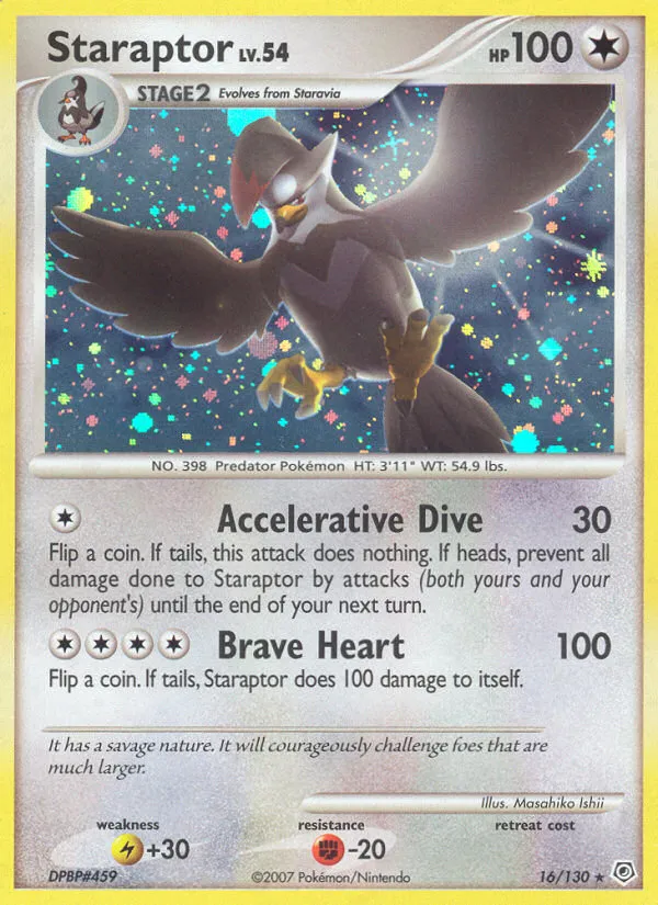 Etouraptor Lv.54 from Diamond and Pearl - Pokemon