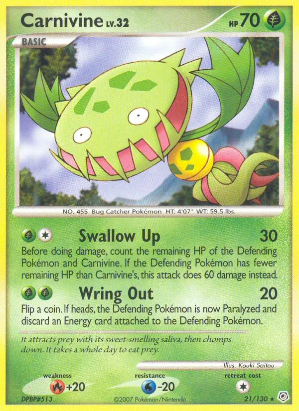Vortente Lv.32 — Diamond and Pearl — Pokémon