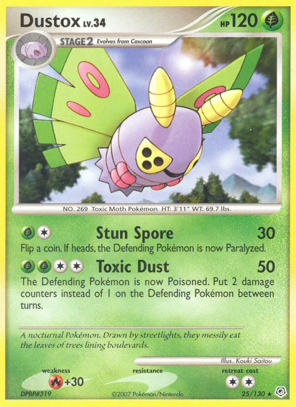 Papinox Lv.34 — Diamond and Pearl — Pokemon