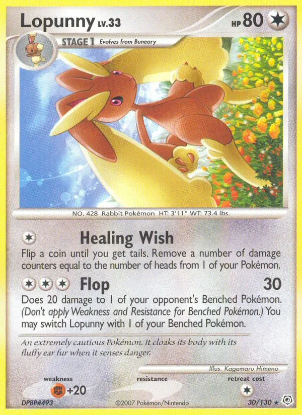 Lockpin Lv.33 — Diamond and Pearl — Pokemon