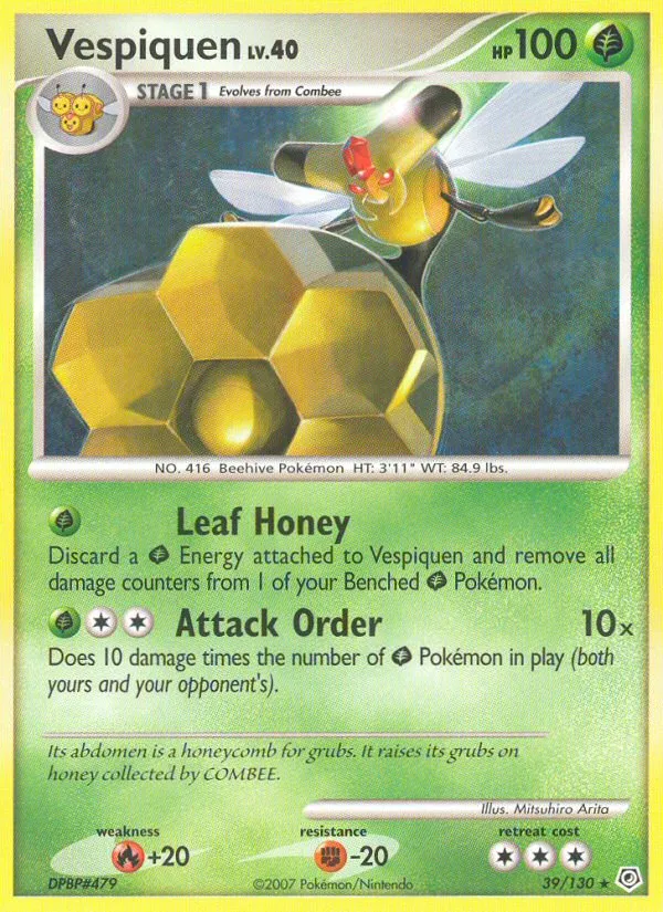 Apireine Lv.40 — Diamond and Pearl — Pokemon