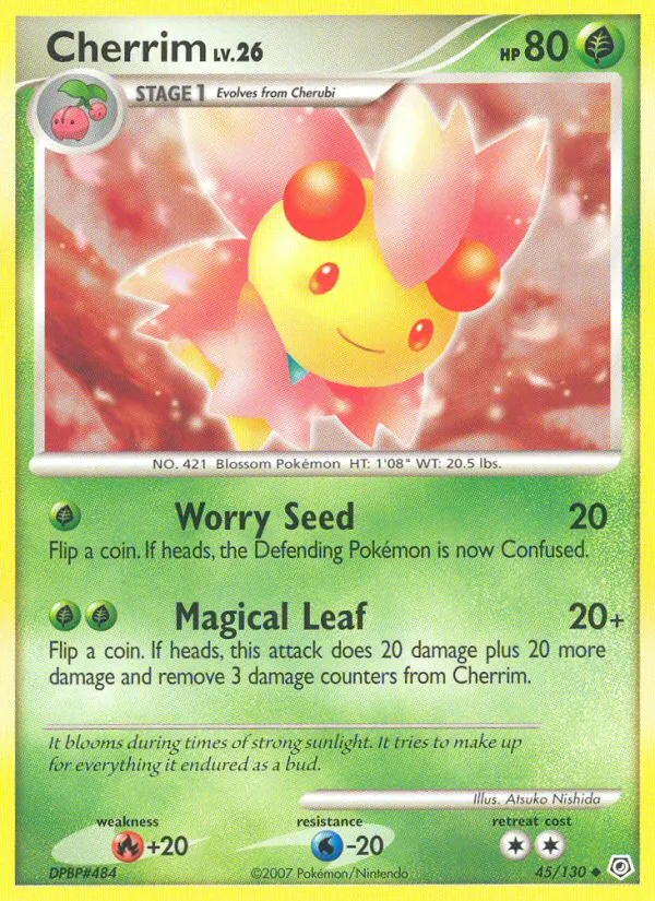 Cherrim from Diamond and Pearl - Pokemon