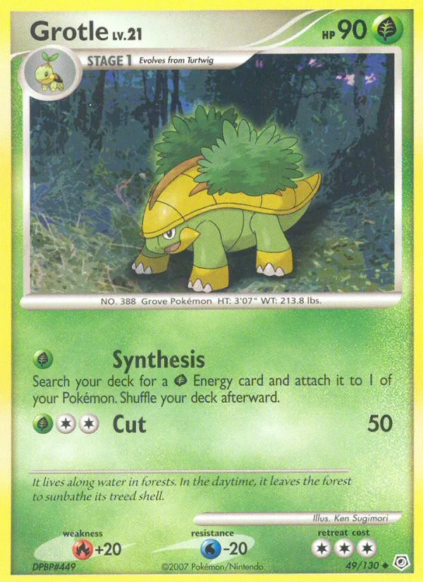 Boskara Lv.21 — Diamond and Pearl — Pokemon