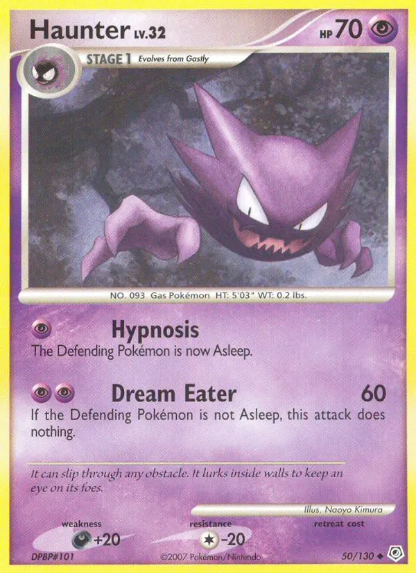 Haunter — Diamond and Pearl — Pokemon