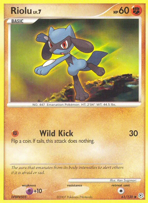 Riolu — Diamond and Pearl — Pokemon
