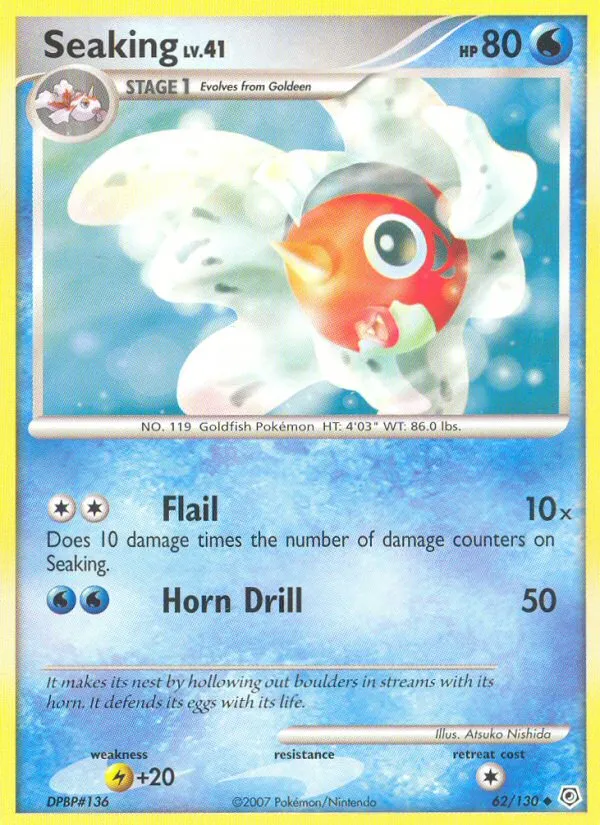 Poissoroy Lv.41 — Diamond and Pearl — Pokemon