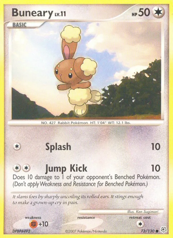 Laporeille Lv.11 — Diamond and Pearl — Pokemon