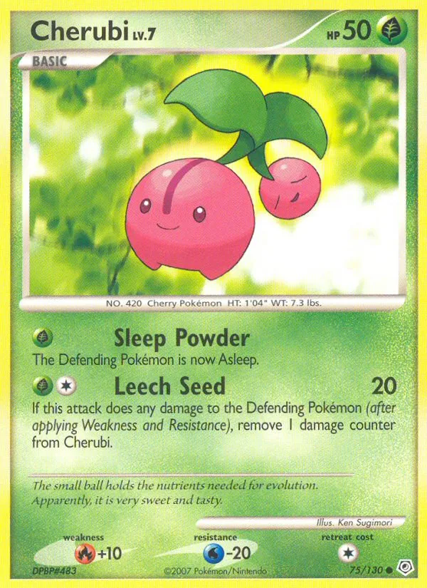 Ceribou Lv.7 — Diamond and Pearl — Pokemon