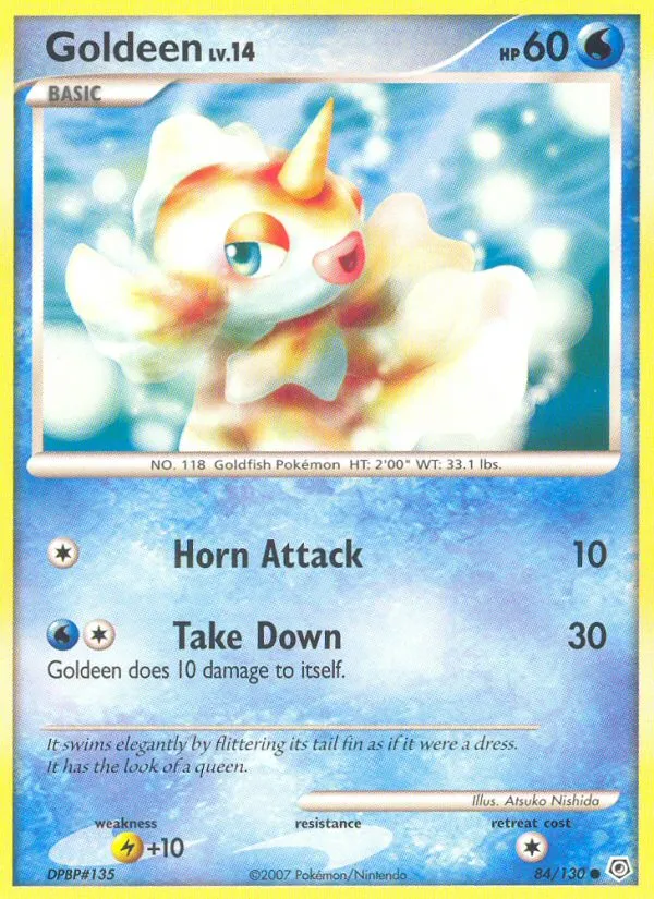 Poissirène Lv.14 — Diamond and Pearl — Pokémon