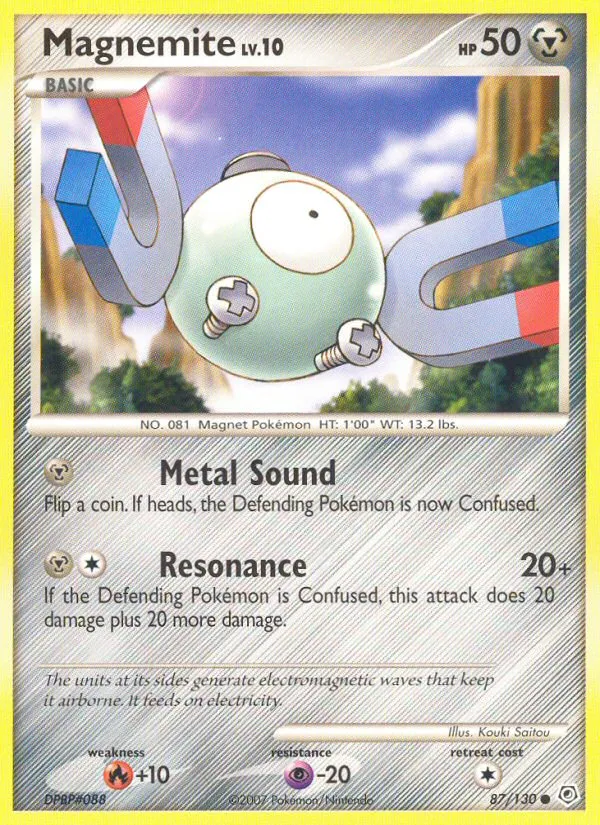 Magneti Lv.10 — Diamond and Pearl — Pokémon