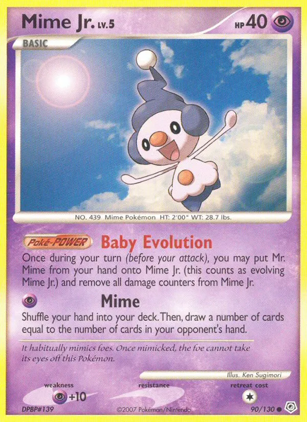 Mime Jr. — Diamond and Pearl — Pokémon