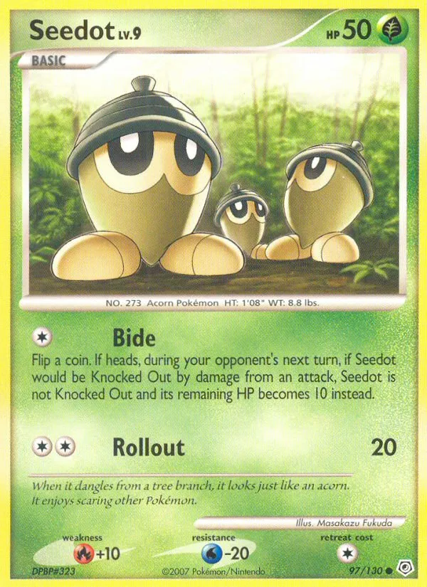 Seedot — Diamond and Pearl — Pokémon