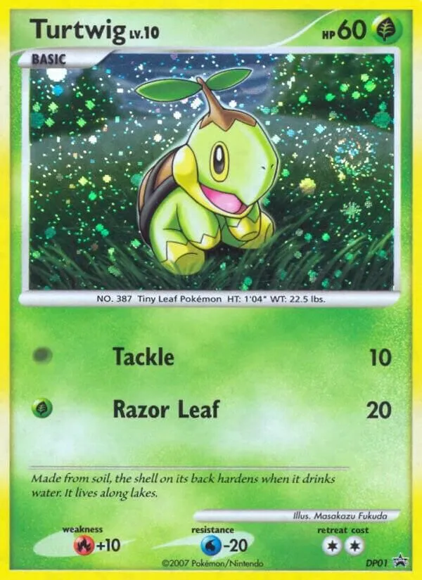 Turtwig — Diamond and Pearl Promos — Pokémon