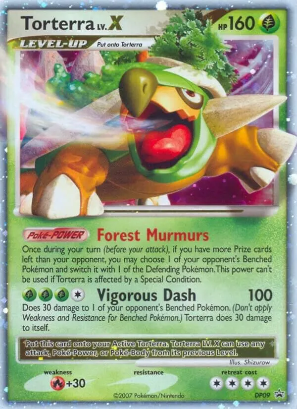 Torterra LV.X — Diamond and Pearl Promos — Pokemon