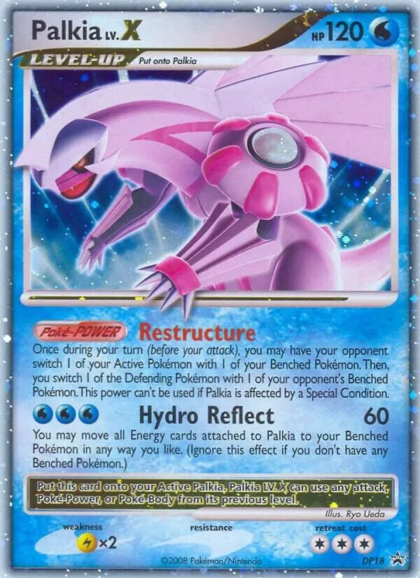 Palkia LV.X — Diamond and Pearl Promos — Pokemon