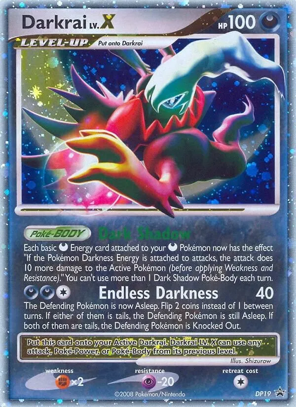 Darkrai LV.X from Diamond and Pearl Promos - Pokemon