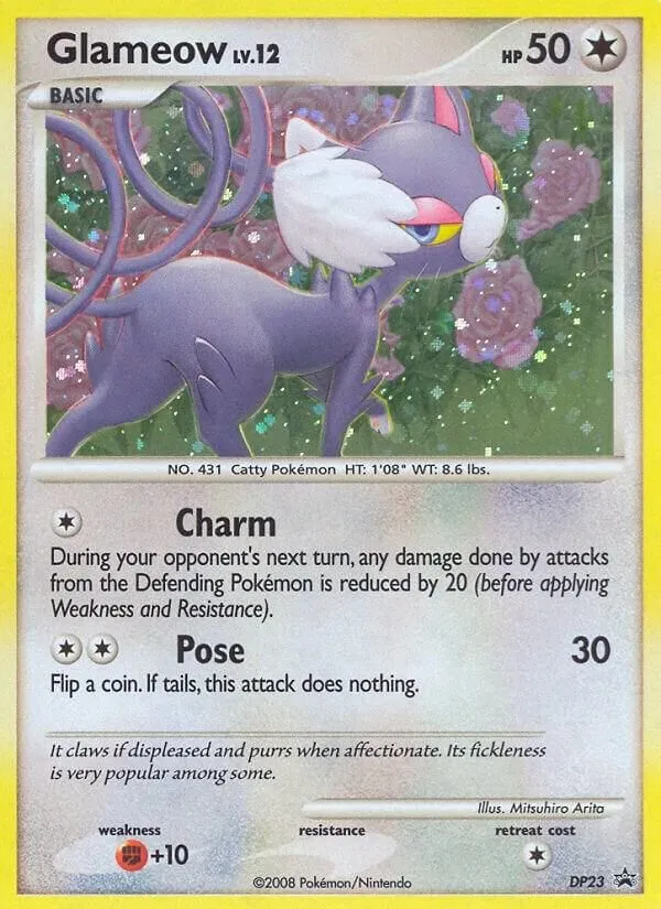 Glameow — Diamond and Pearl Promos — Pokemon
