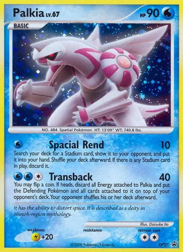 Palkia — Diamond and Pearl Promos — Pokemon