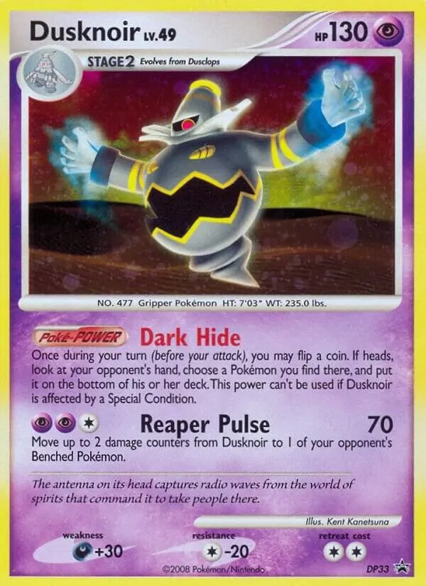 Dusknoir — Diamond and Pearl Promos — Pokemon